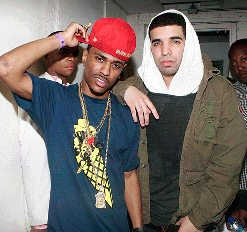 Drake and Big Sean performed together in Detroit.